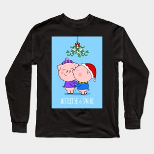 Mistletoe & Swine Long Sleeve T-Shirt